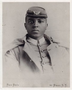 "Portrait of Cadet Charles Young by Pach Brothers, NY" From the National Afro-American Museum and Cultural Center, Wilberforce, Ohio, via NPS.org